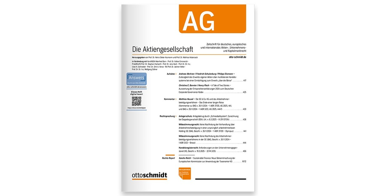 Die Aktiengesellschaft