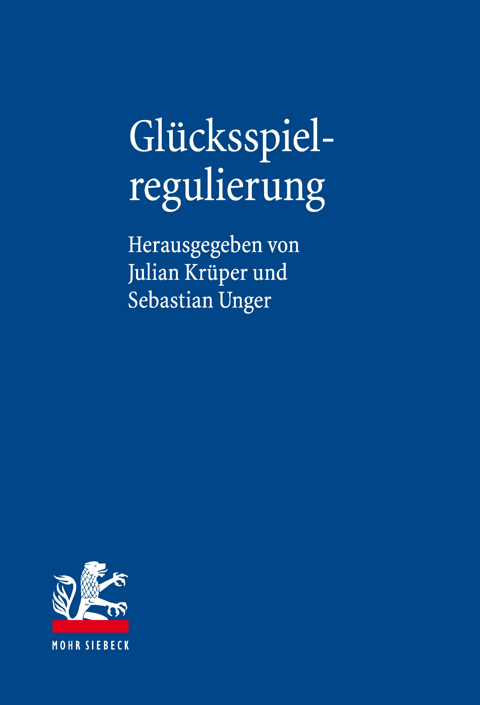 Handbuch Glücksspielregulierung