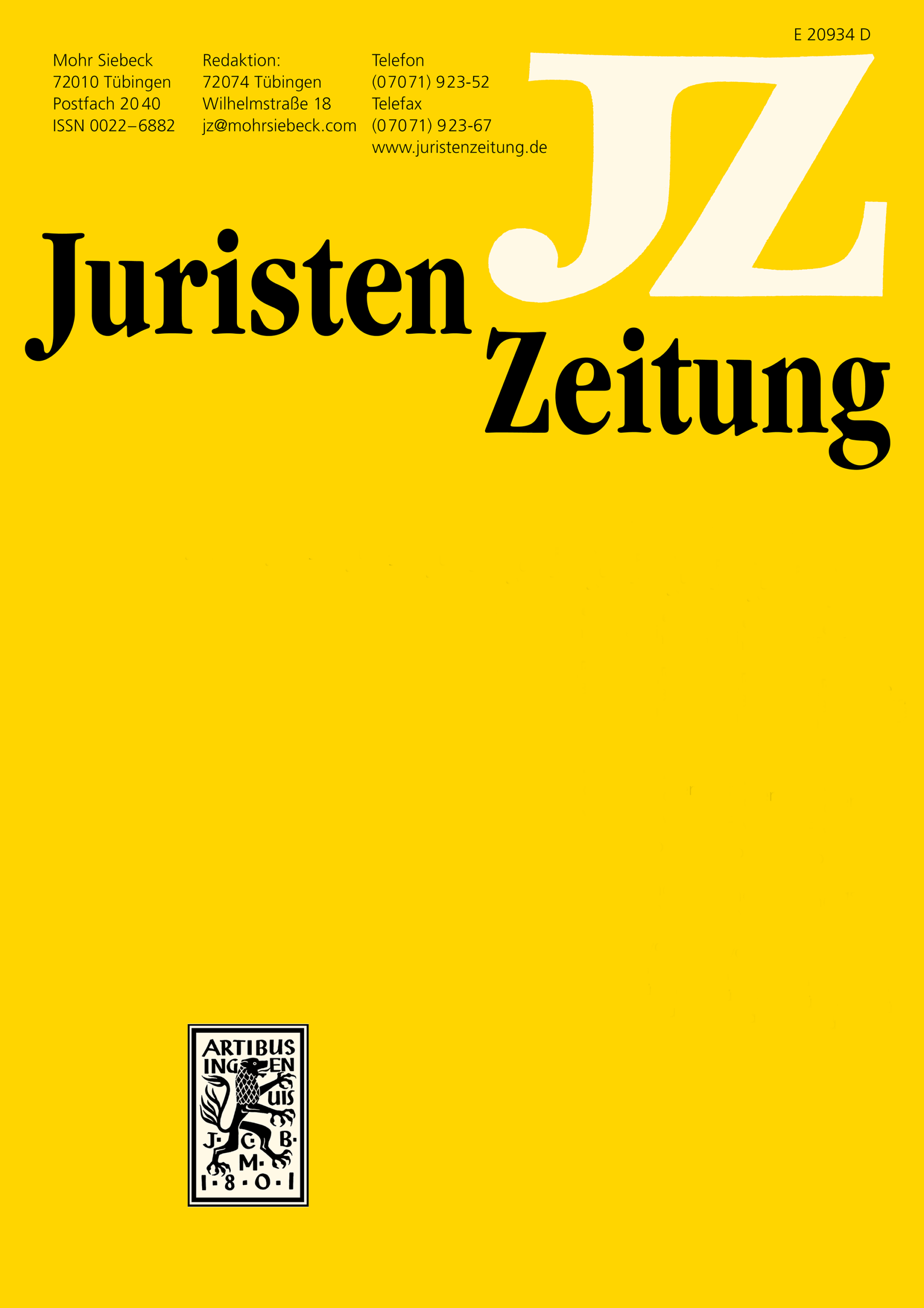 JuristenZeitung (JZ)