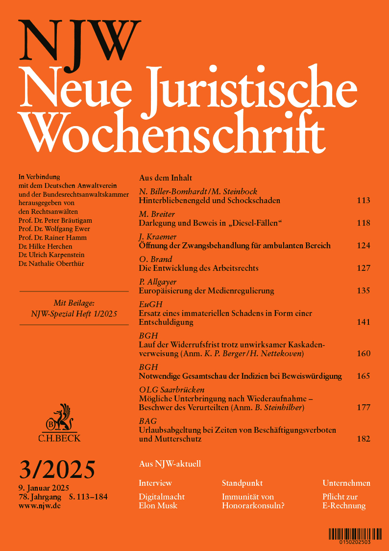 Neue Juristische Wochenschrift – NJW